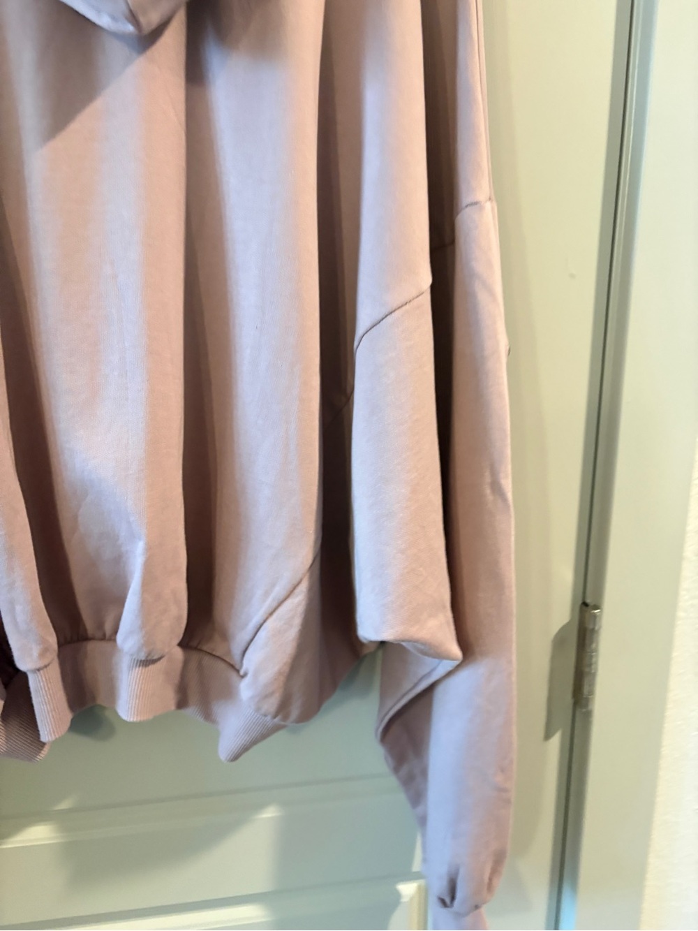 Young Fabulous & Broke Raissa Pink Batwing Hoodie M/L Oversized Sweatshirt - Picture 12 of 13